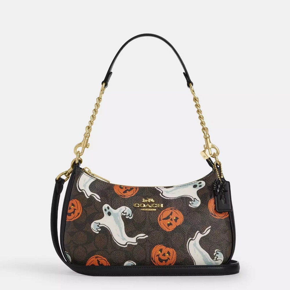 Coach Halloween Ghost Pumpkin Purse